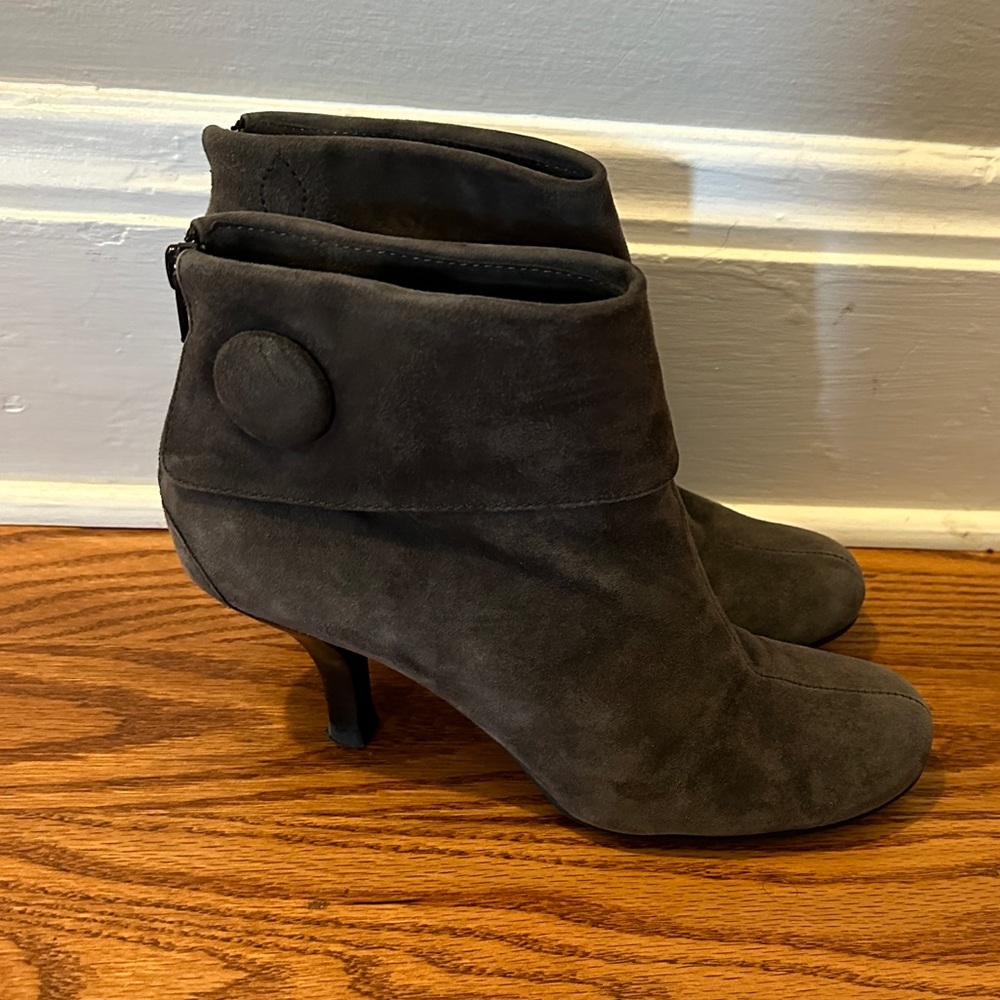 Franco Sarto Suede Booties